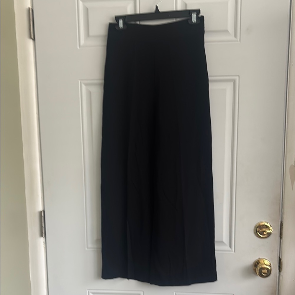 NWT Zara High Waisted Black Culottes, Size XS